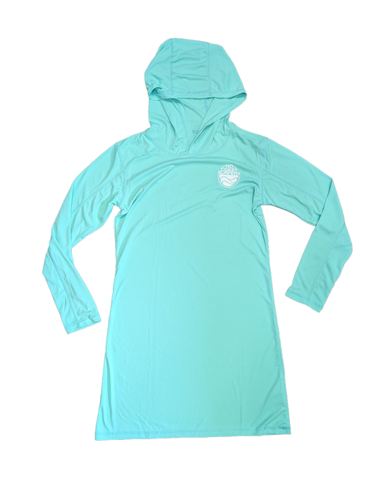 No Coast Surfers Women's Swim Coverup - Sea Glass