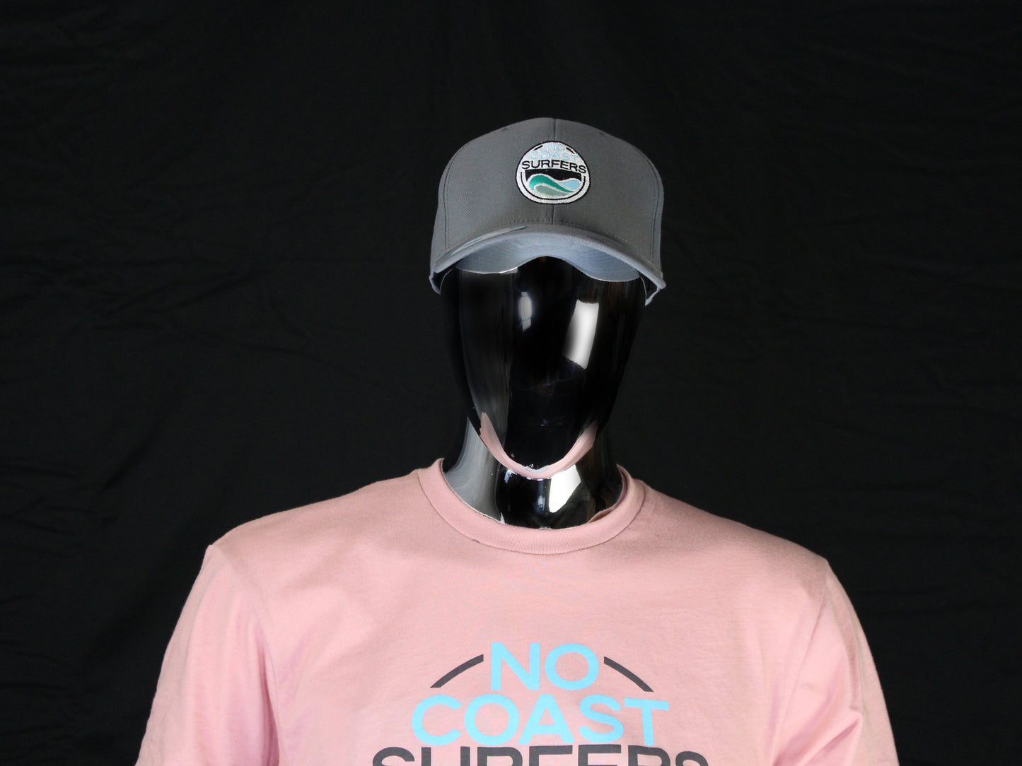 Grey Performance Cool and Dry Adjustable FlexFit Cap