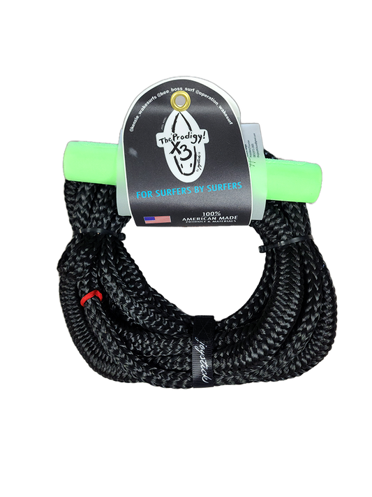 Joystick Surf Rope - Black Rope/Green Handle Gen.5