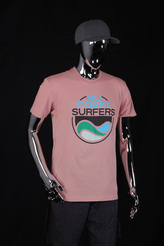 Desert Pink Logo Crew Neck T-Shirt