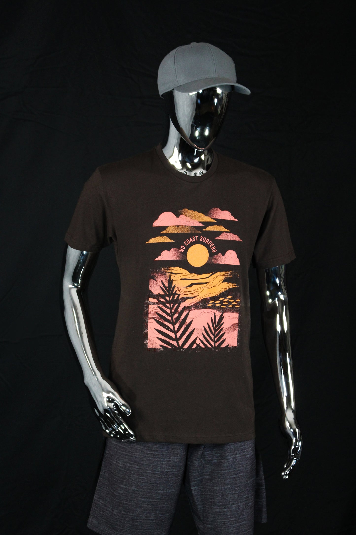 Chocolate Surf Art Crew Neck T-Shirt